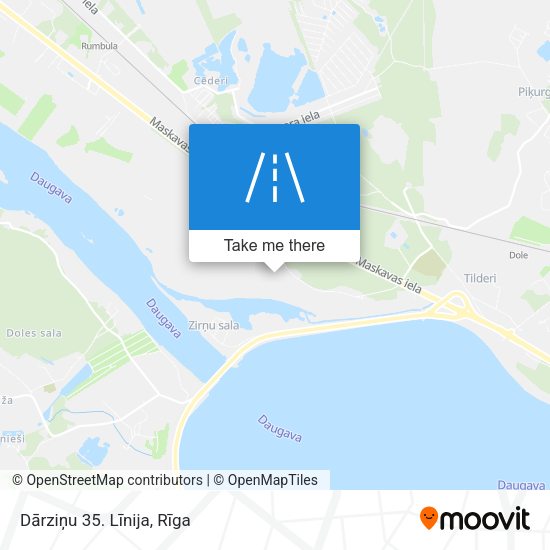 Dārziņu 35. Līnija map