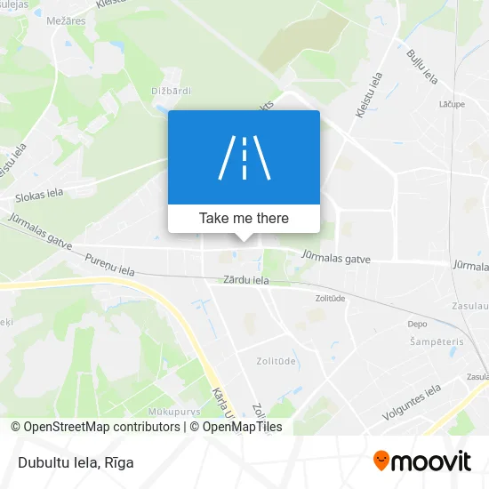 Dubultu Iela map