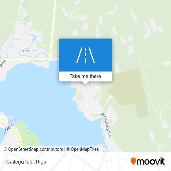 Карта Gaileņu Iela