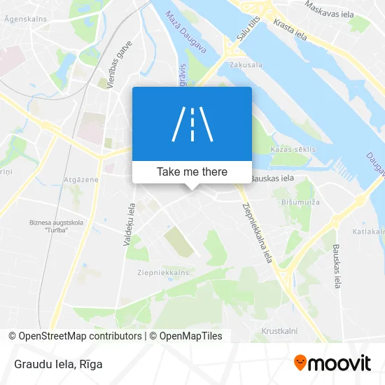 Карта Graudu Iela
