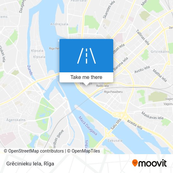 Grēcinieku Iela map