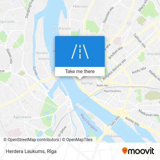 Карта Herdera Laukums