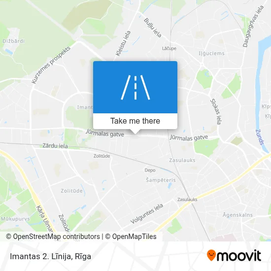 Imantas 2. Līnija map