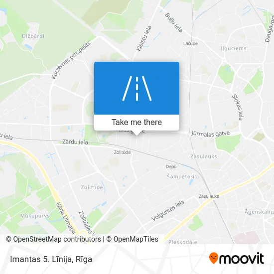 Imantas 5. Līnija map