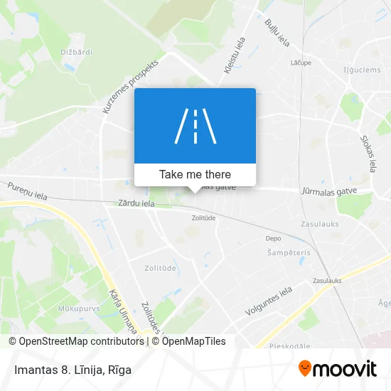 Imantas 8. Līnija map