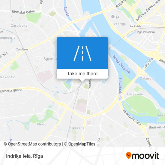 Indriķa Iela map