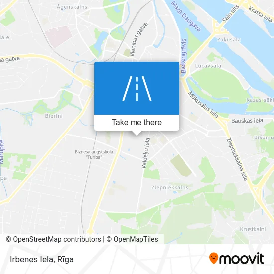 Irbenes Iela map