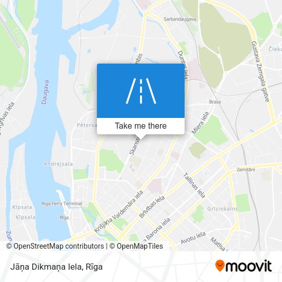 Jāņa Dikmaņa Iela map