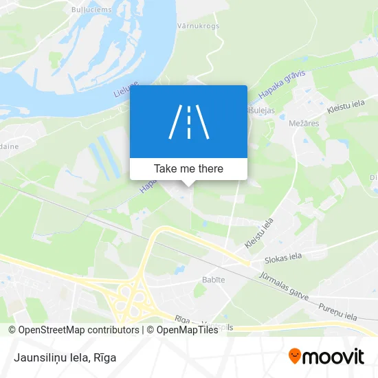 Карта Jaunsiliņu Iela