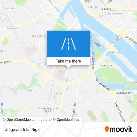 Карта Jelgavas Iela