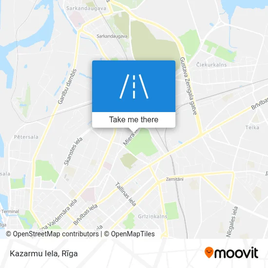 Kazarmu Iela map