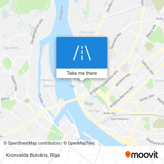 Kronvalda Bulvāris map