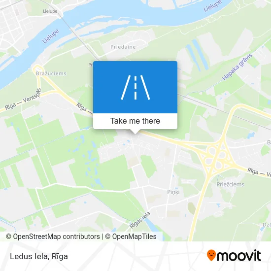 Карта Ledus Iela