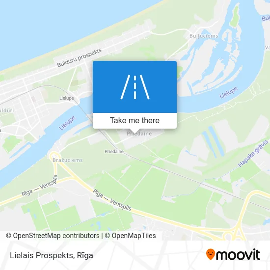 Lielais Prospekts map