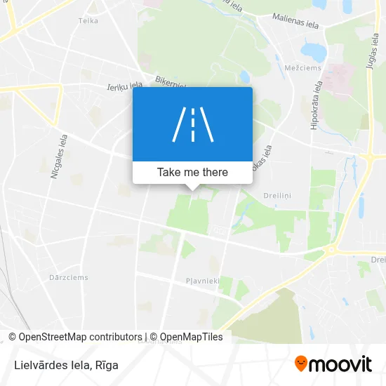 Lielvārdes Iela map