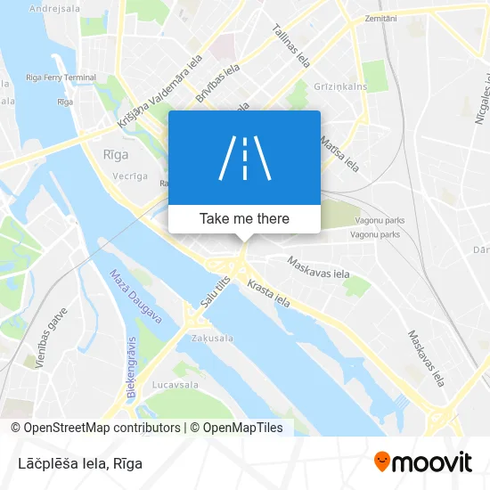 Lāčplēša Iela map