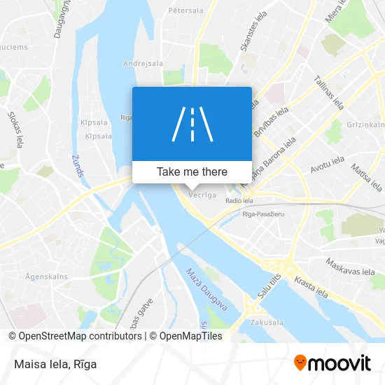 Карта Maisa Iela