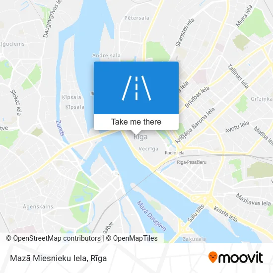 Mazā Miesnieku Iela map