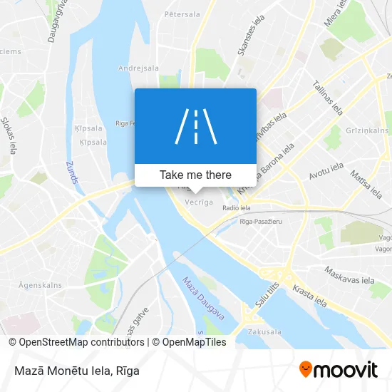 Mazā Monētu Iela map