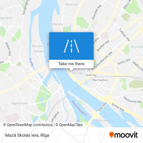 Mazā Skolas Iela map