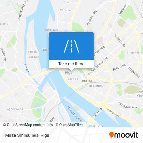 Mazā Smilšu Iela map