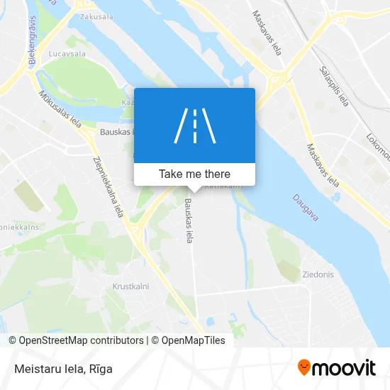 Meistaru Iela map