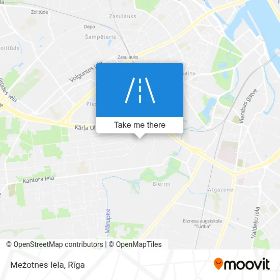 Mežotnes Iela map