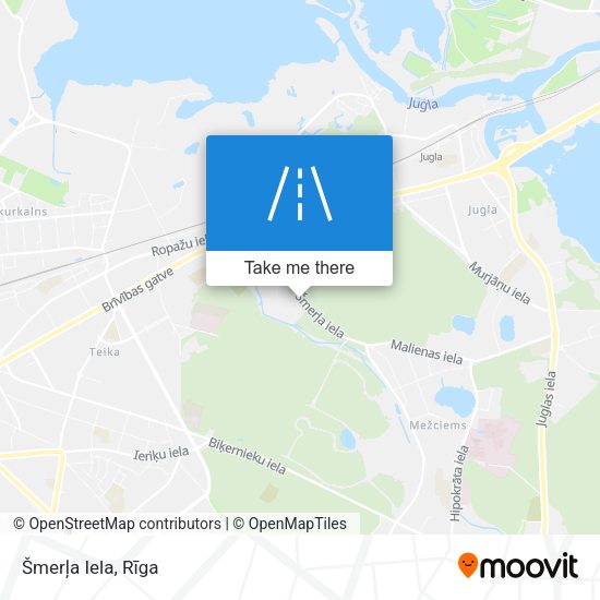 Šmerļa Iela map