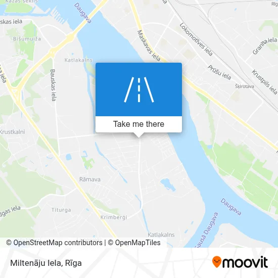 Miltenāju Iela map