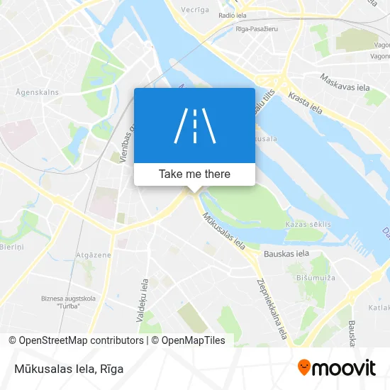 Mūkusalas Iela map