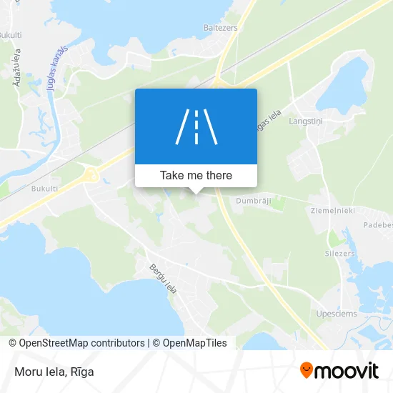 Карта Moru Iela