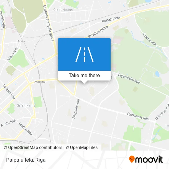 Карта Paipalu Iela