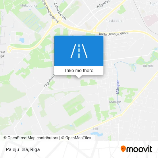 Paleju Iela map