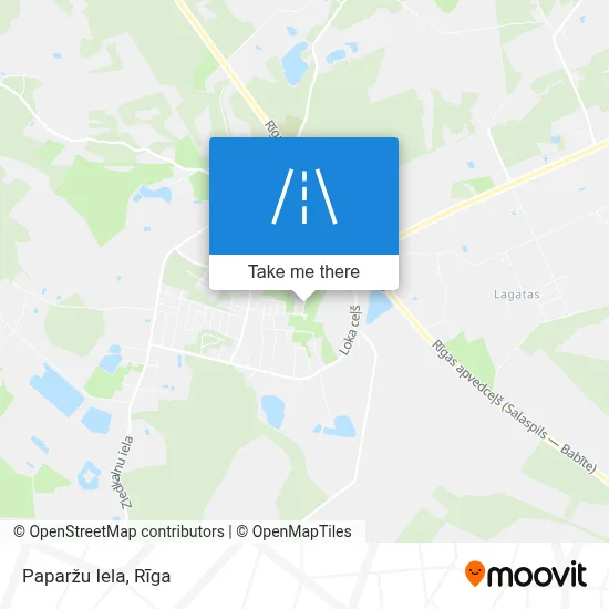 Paparžu Iela map