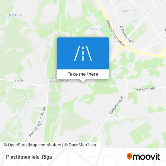 Piestātnes Iela map