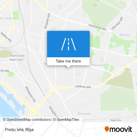 Preiļu Iela map