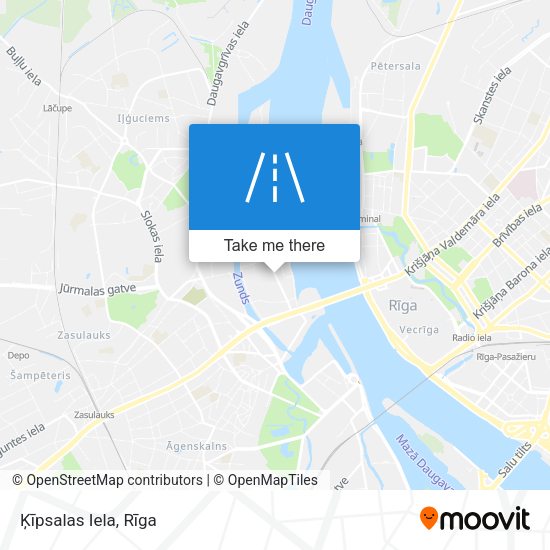 Ķīpsalas Iela map