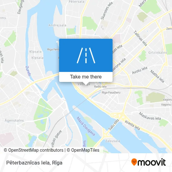 Pēterbaznīcas Iela map