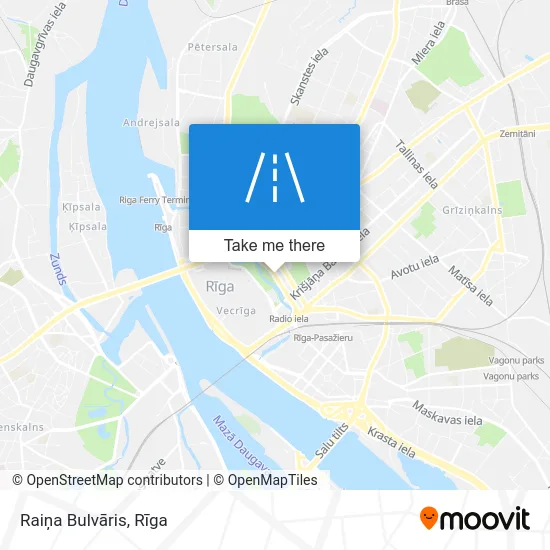 Raiņa Bulvāris map