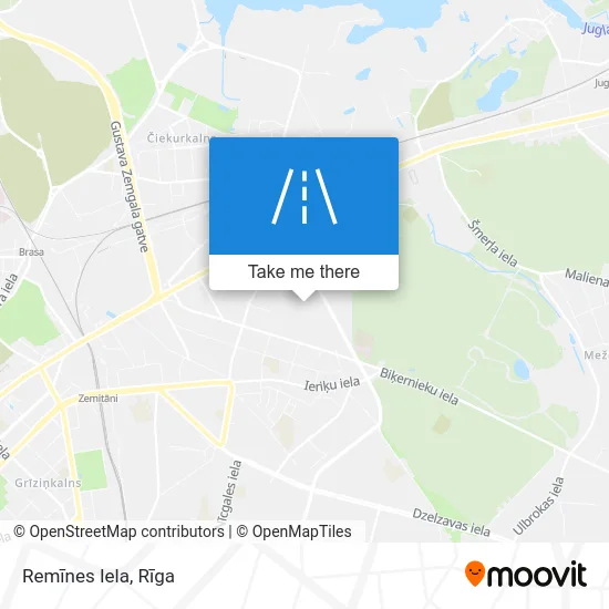 Remīnes Iela map