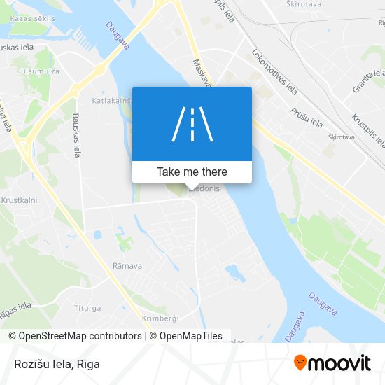 Rozīšu Iela map