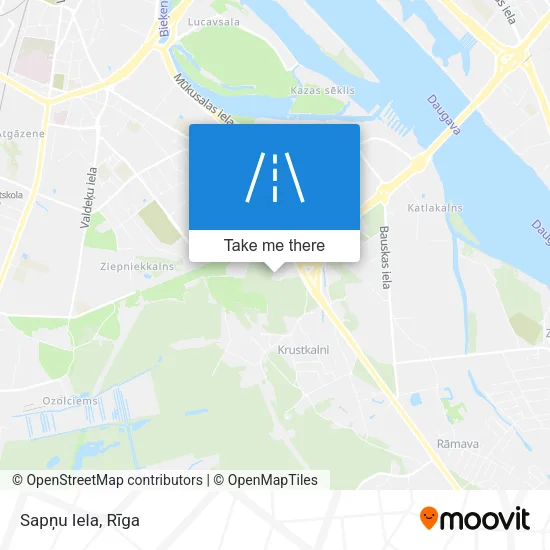 Карта Sapņu Iela