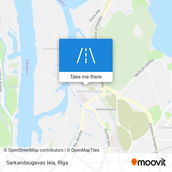 Карта Sarkandaugavas Iela