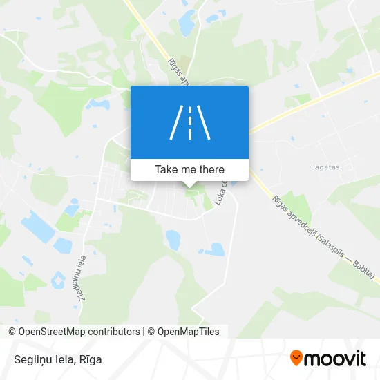 Segliņu Iela map