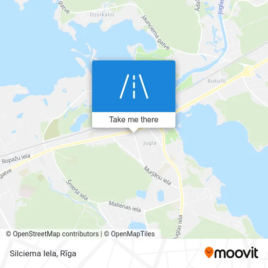 Карта Silciema Iela