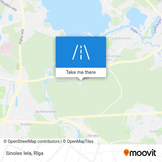 Sinoles Iela map