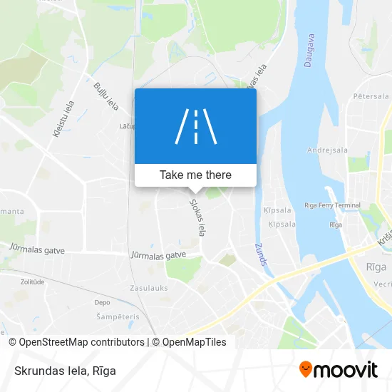 Skrundas Iela map
