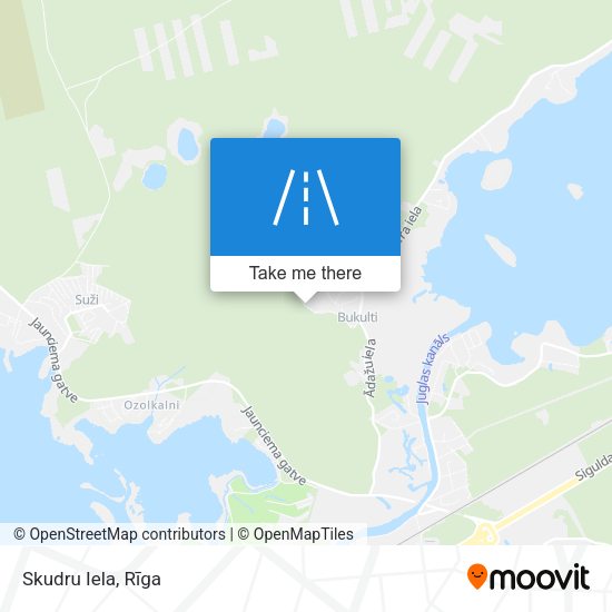 Skudru Iela map