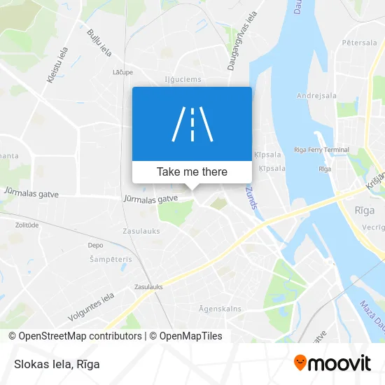 Slokas Iela map