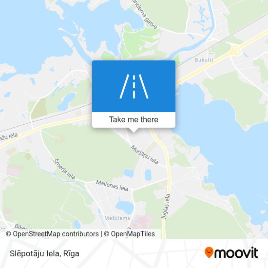 Slēpotāju Iela map